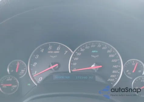 2006 Chevrolet Corvette из США, поврежденный, VIN 1G1YY26U865123812